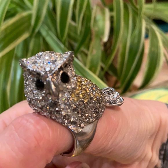 Amrita Singh owl ring - Picture 2 of 5